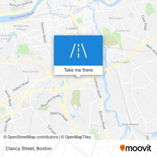 Clancy Street map