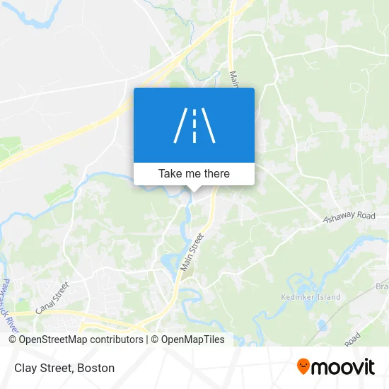 Clay Street map