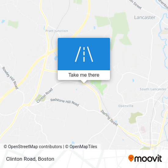 Mapa de Clinton Road