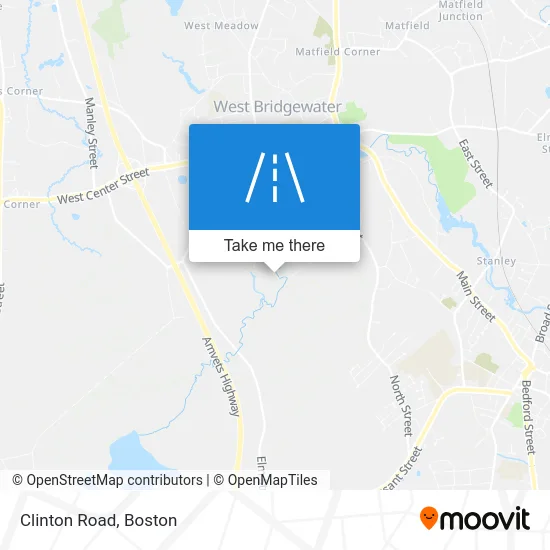 Clinton Road map