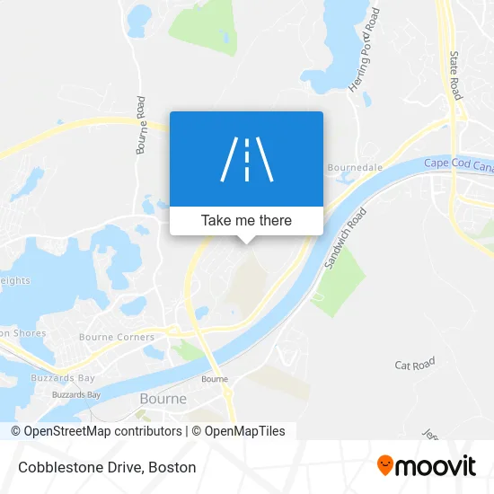 Cobblestone Drive map