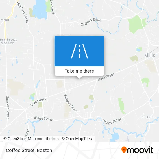 Coffee Street map