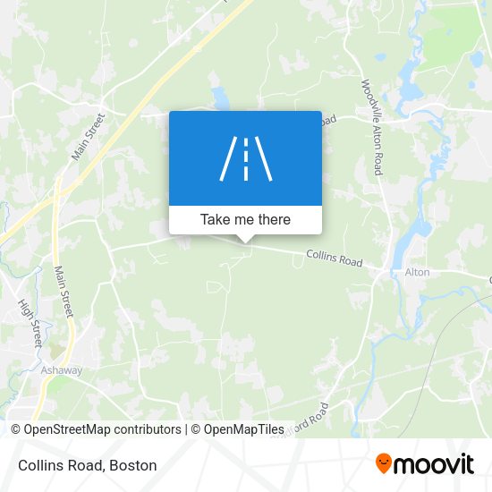 Mapa de Collins Road