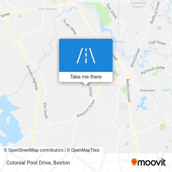 Mapa de Colonial Post Drive