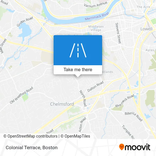 Colonial Terrace map