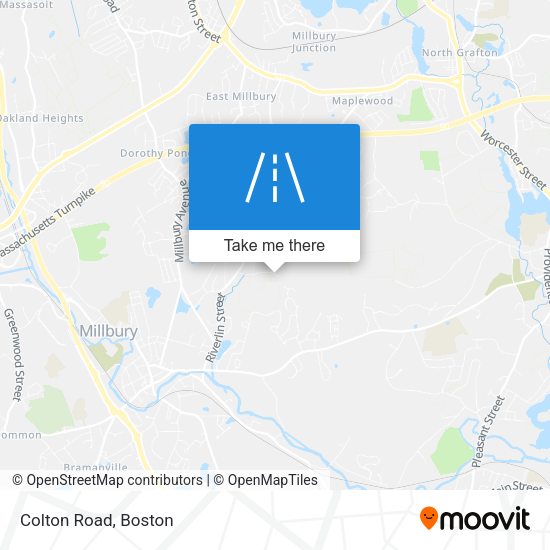 Mapa de Colton Road