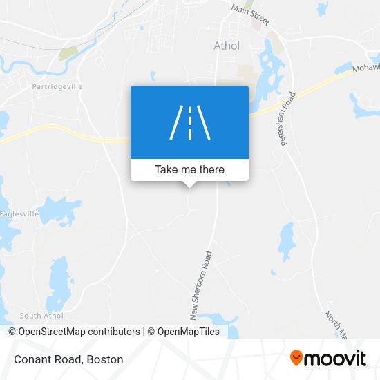Mapa de Conant Road