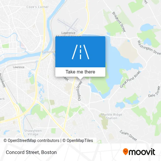 Concord Street map