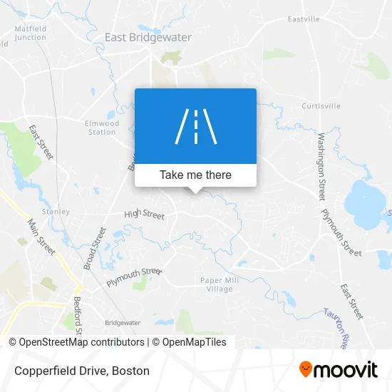 Copperfield Drive map