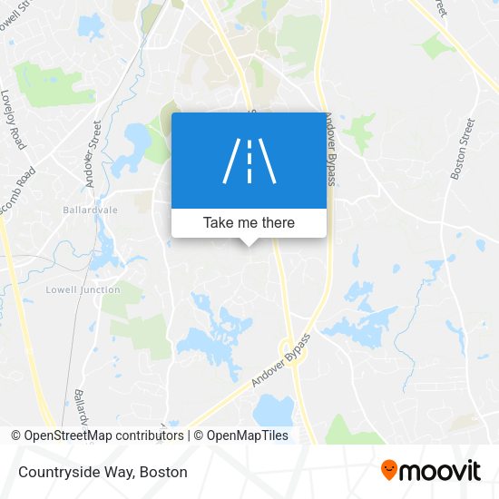 Mapa de Countryside Way