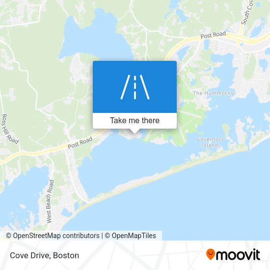 Cove Drive map