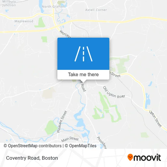 Coventry Road map