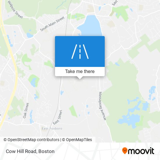 Cow Hill Road map