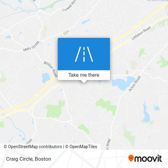 Mapa de Craig Circle