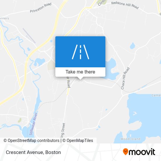 Mapa de Crescent Avenue