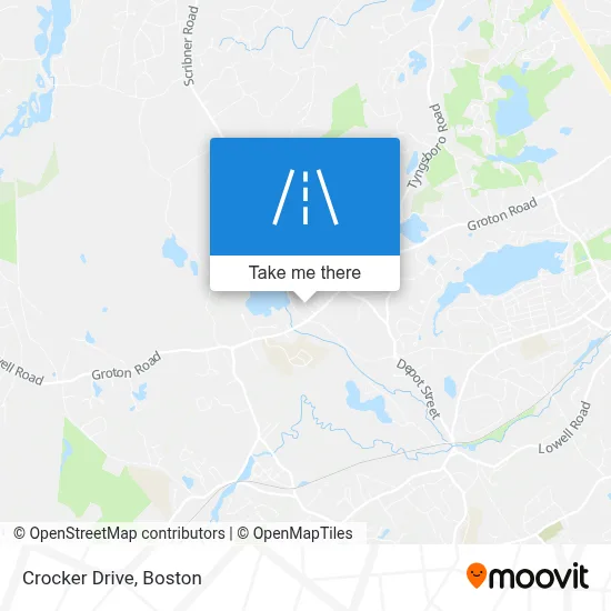 Crocker Drive map
