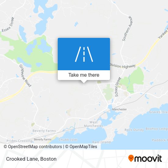 Mapa de Crooked Lane