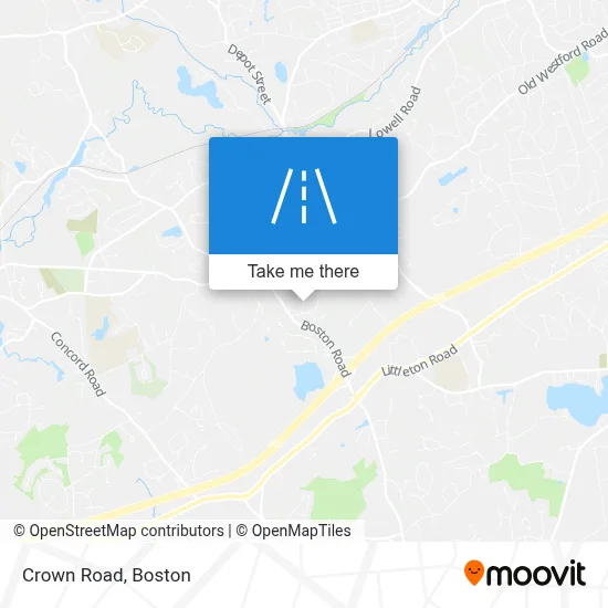 Crown Road map