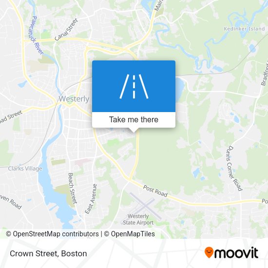 Mapa de Crown Street