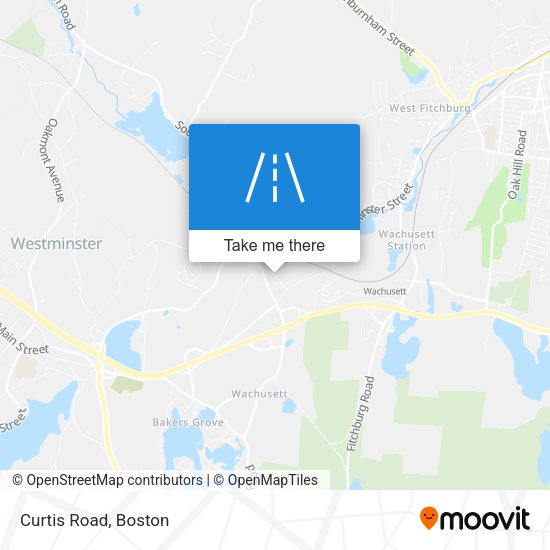 Mapa de Curtis Road