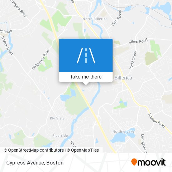 Mapa de Cypress Avenue