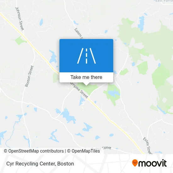 Cyr Recycling Center map