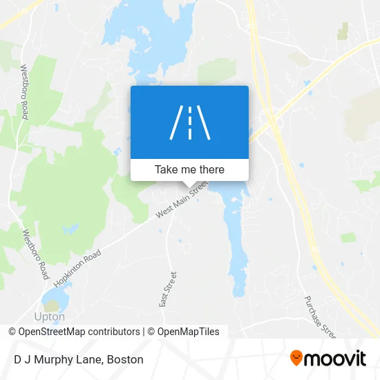 D J Murphy Lane map