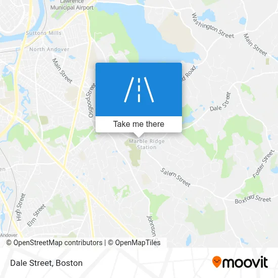 Dale Street map