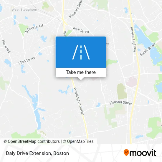 Daly Drive Extension map