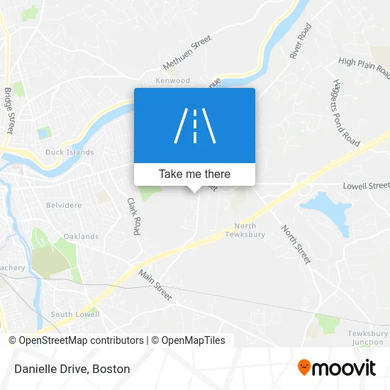 Danielle Drive map