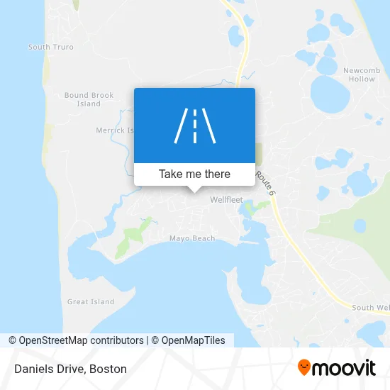 Daniels Drive map