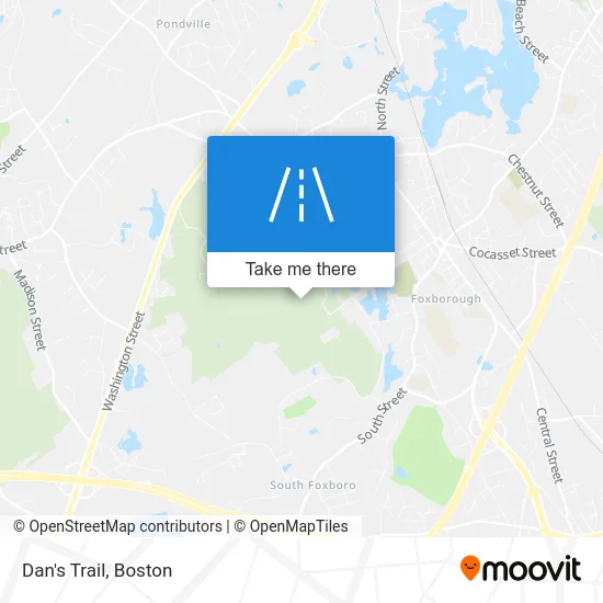 Dan's Trail map