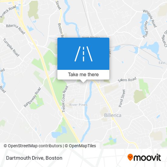 Mapa de Dartmouth Drive