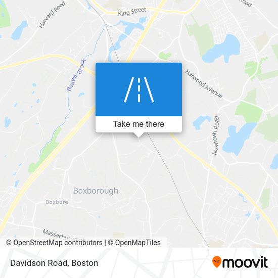 Davidson Road map