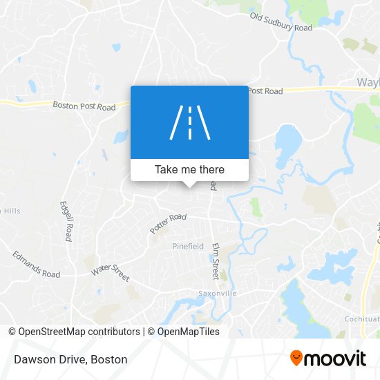 Mapa de Dawson Drive