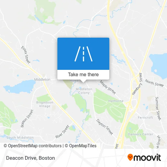 Deacon Drive map