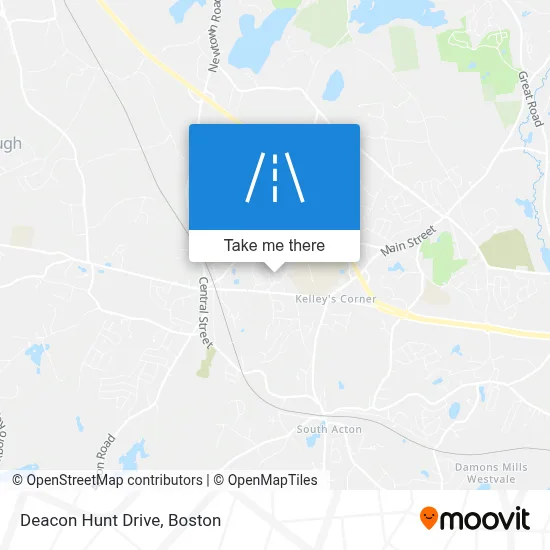 Deacon Hunt Drive map