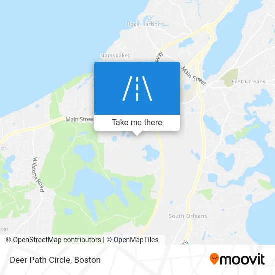 Deer Path Circle map