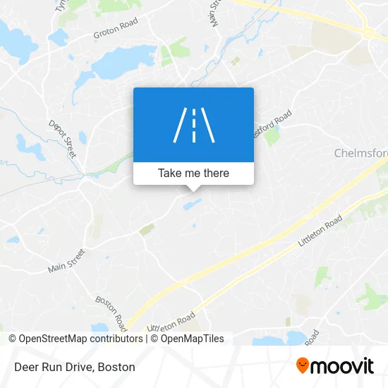 Deer Run Drive map
