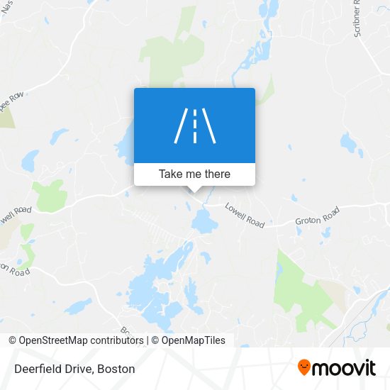 Mapa de Deerfield Drive
