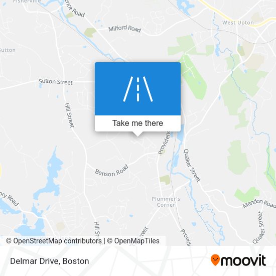 Mapa de Delmar Drive