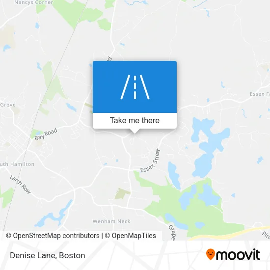 Denise Lane map