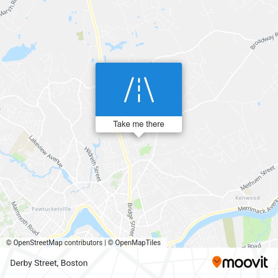 Mapa de Derby Street