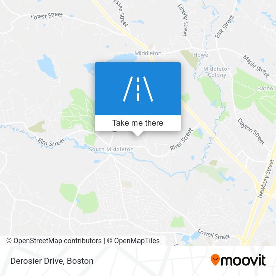 Mapa de Derosier Drive