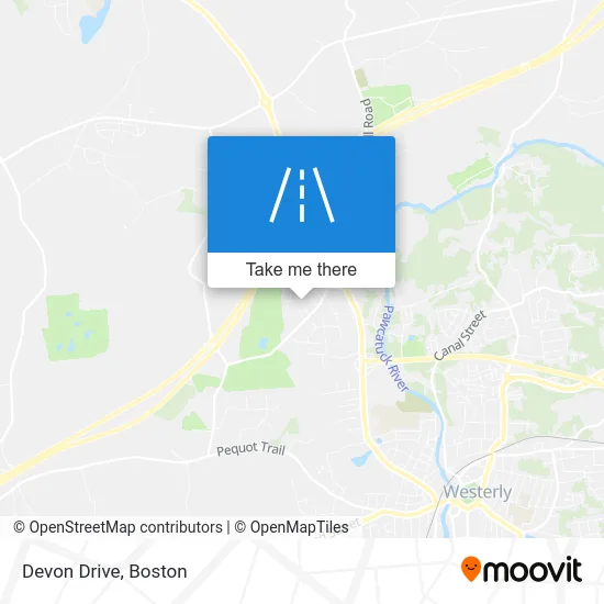 Devon Drive map