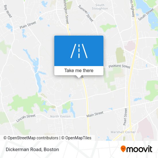 Mapa de Dickerman Road