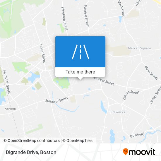 Digrande Drive map