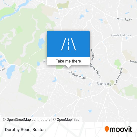 Mapa de Dorothy Road