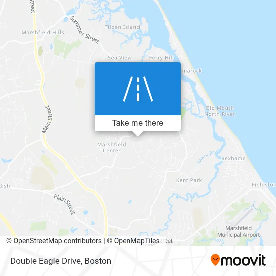 Double Eagle Drive map