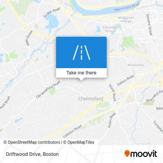 Mapa de Driftwood Drive